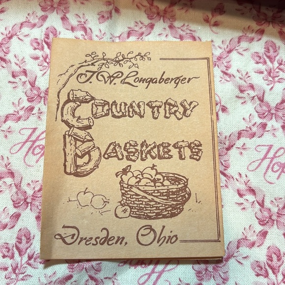 LONGABERGER Basket Wall Hanging Small 1981 - Picture 8 of 12